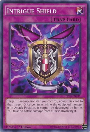 Intrigue Shield #BP03-EN231