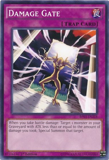 Damage Gate #BP03-EN218