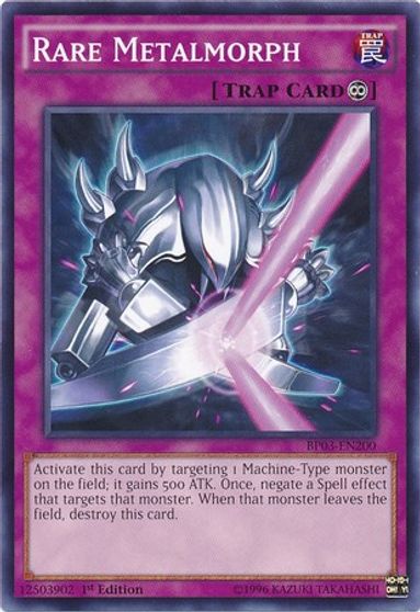 Rare Metalmorph #BP03-EN200