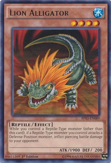 Lion Alligator #BP03-EN089