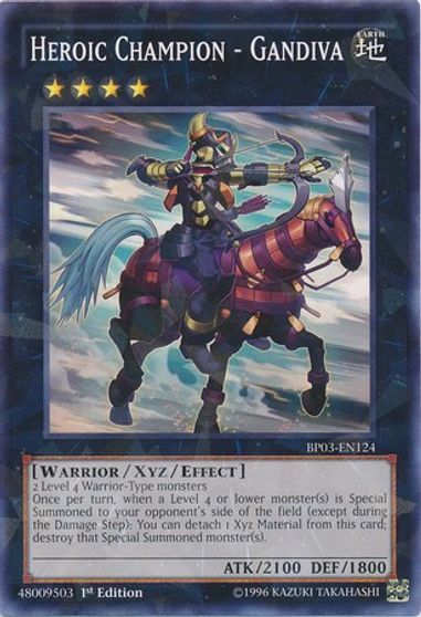Heroic Champion - Gandiva (Shatterfoil)