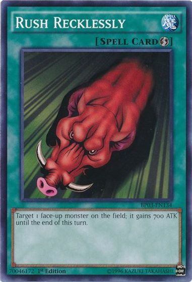 Rush Recklessly #BP03-EN134