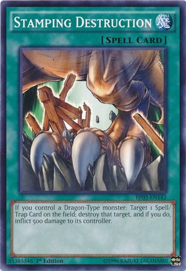 Stamping Destruction #BP03-EN142