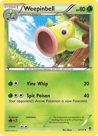 Weepinbell [Reverse Holo] #2