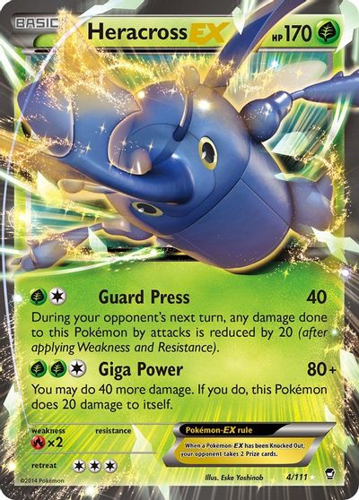 Heracross EX #4