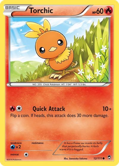 Torchic [Reverse Holo] #12