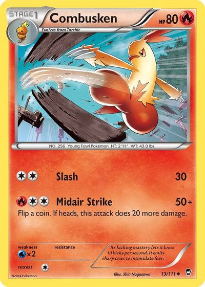 Combusken [Reverse Holo] #13