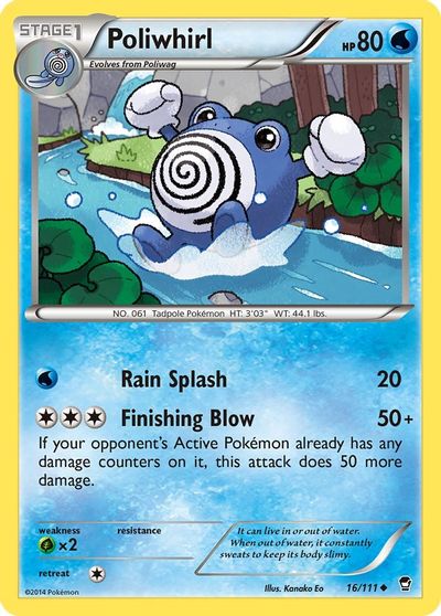 Poliwhirl [Reverse Holo] #16