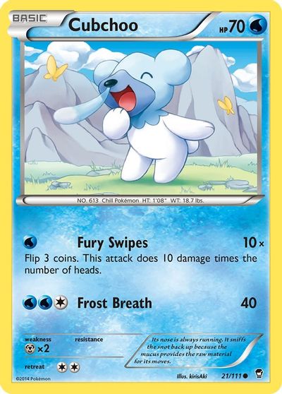Cubchoo [Reverse Holo] #21