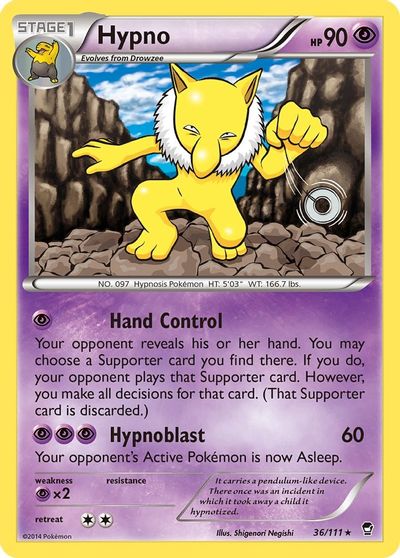 Hypno [Reverse Holo] #36