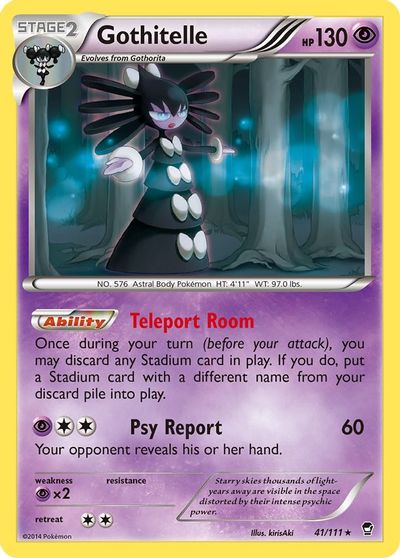 Gothitelle [Reverse Holo] #41