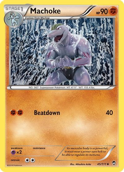 Machoke [Reverse Holo] #45