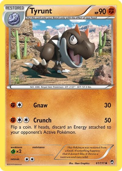 Tyrunt [Reverse Holo] #61