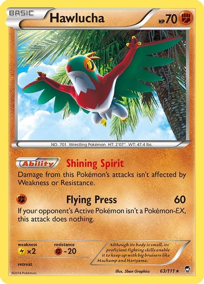 Hawlucha [Reverse Holo] #63