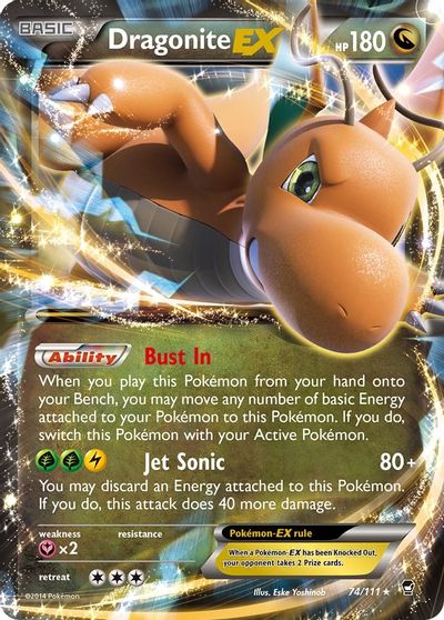 Dragonite EX #74