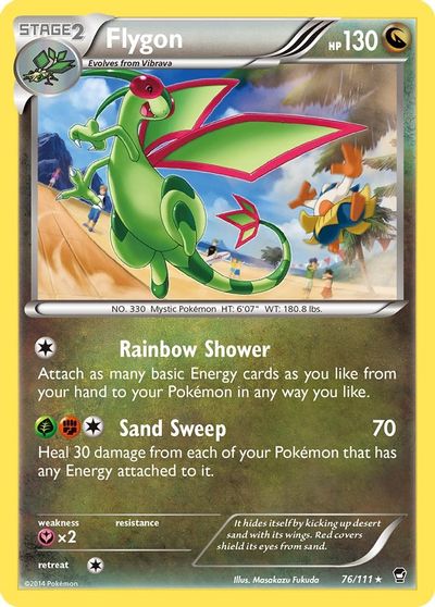 Flygon [Reverse Holo] #76