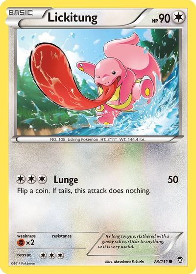 Lickitung [Reverse Holo] #78