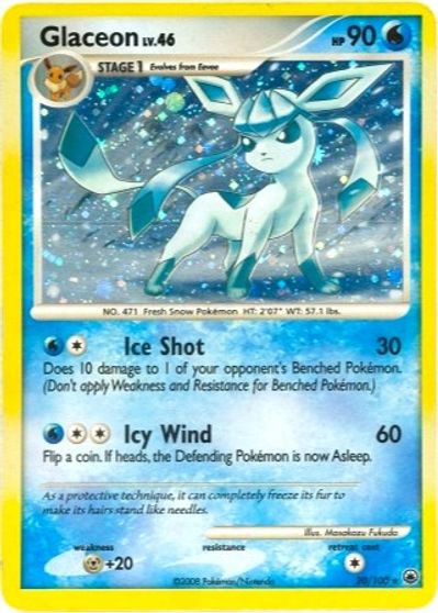 Glaceon [Cosmos Holo] #20