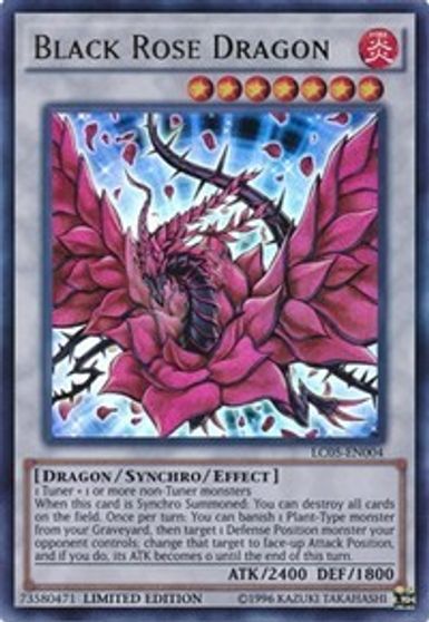 Black Rose Dragon LC05 EN004