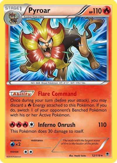 Pyroar [Holo] #12