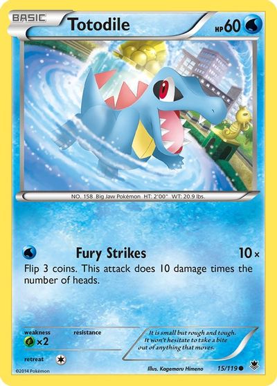 Totodile [Reverse Holo] #15