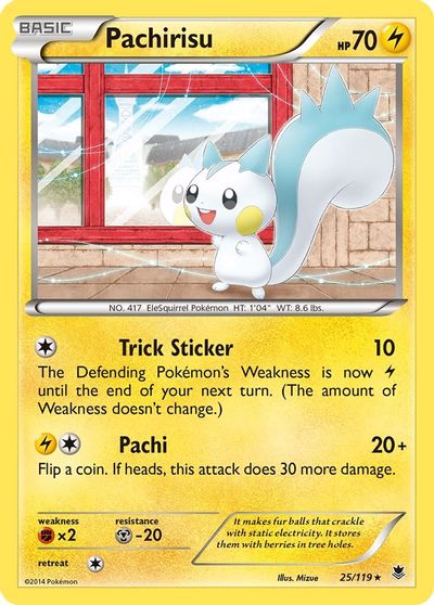Pachirisu [Reverse Holo] #25