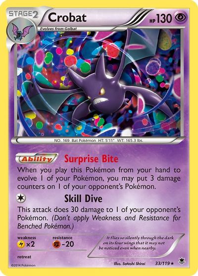 Crobat [Reverse Holo] #33