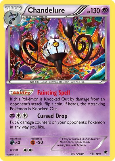 Chandelure [Reverse Holo] #43