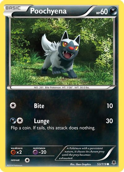 Poochyena [Reverse Holo] #53