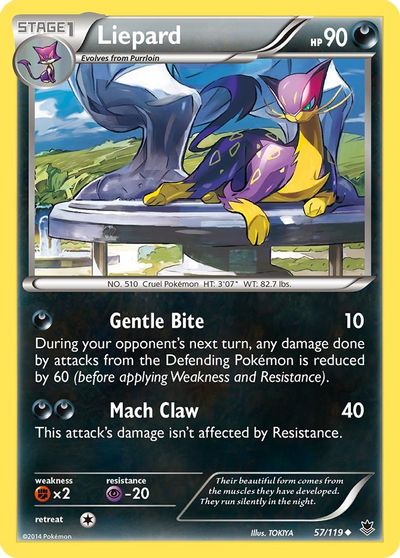 Liepard [Reverse Holo] #57