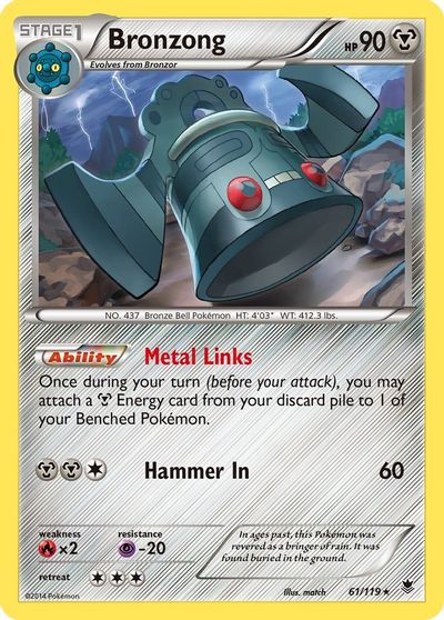 Bronzong [Reverse Holo] #61