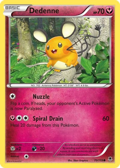 Dedenne [Reverse Holo] #70