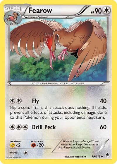 Fearow [Reverse Holo] #79