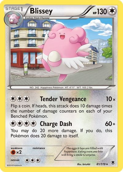 Blissey [Reverse Holo] #81