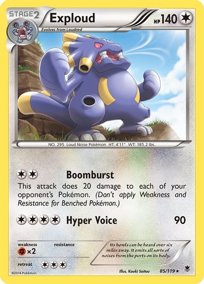 Exploud [Reverse Holo] #85