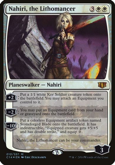 Nahiri the Lithomancer Commander 2014 #10