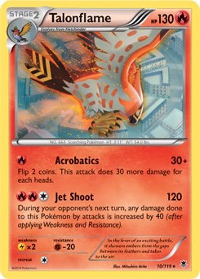 Talonflame - 10/119 (XY Phantom Forces)