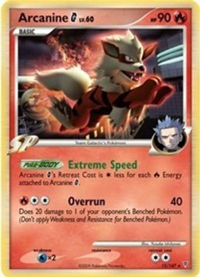 Arcanine G [Holo] #15