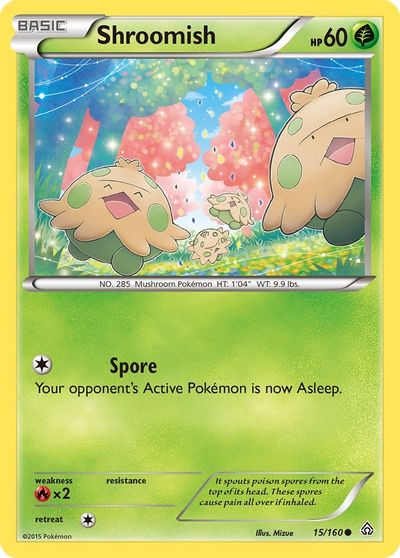 Shroomish [Reverse Holo] #15