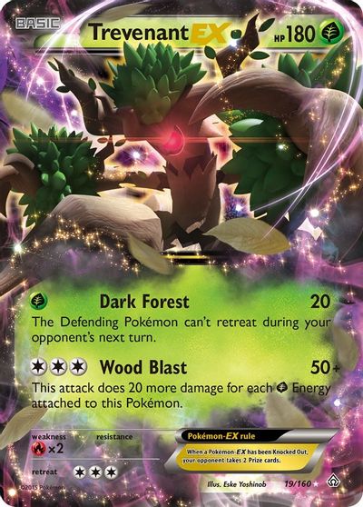 Trevenant EX #19