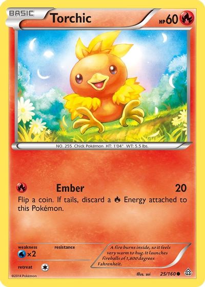 Torchic [Reverse Holo] #25
