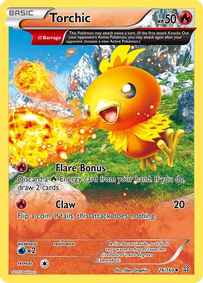 Torchic [Reverse Holo] #26