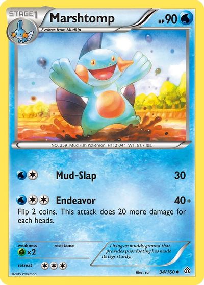 Marshtomp [Reverse Holo] #34