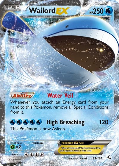 Wailord EX #38