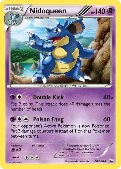 Nidoqueen [Reverse Holo] #68