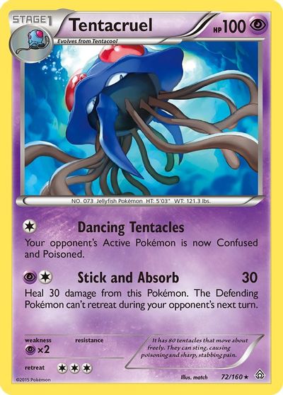 Tentacruel [Reverse Holo] #72