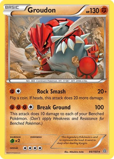 Groudon [Reverse Holo] #84