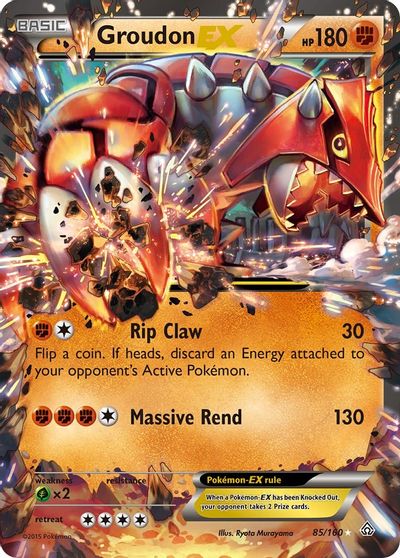 Groudon EX #85