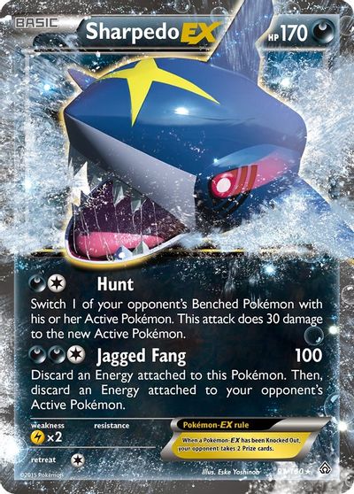 Sharpedo EX #91