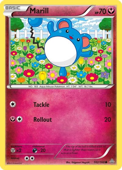 Marill [Reverse Holo] #102